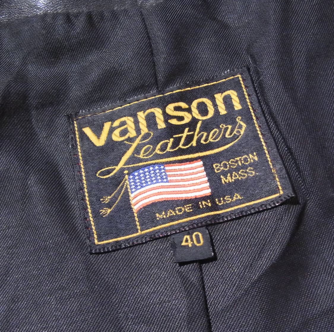 Vanson Model J Car Coat 상품이미지4