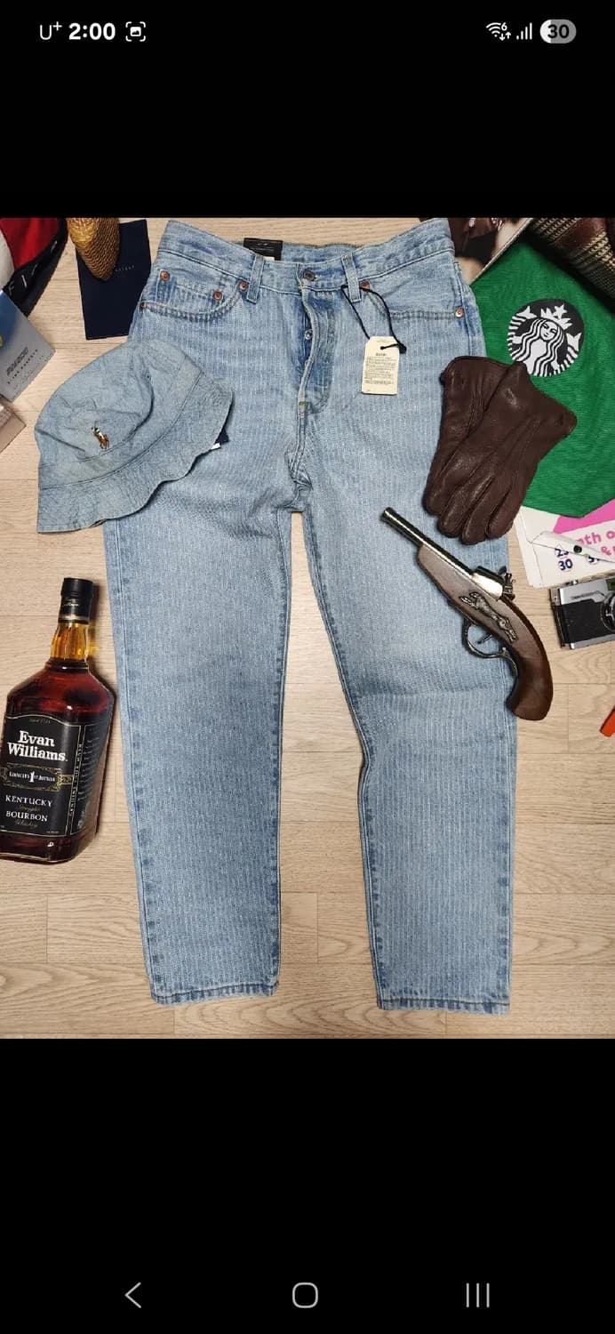 (새상품)LEVIS  워크 에스닉 웨스턴 데님 청바지 상품이미지2