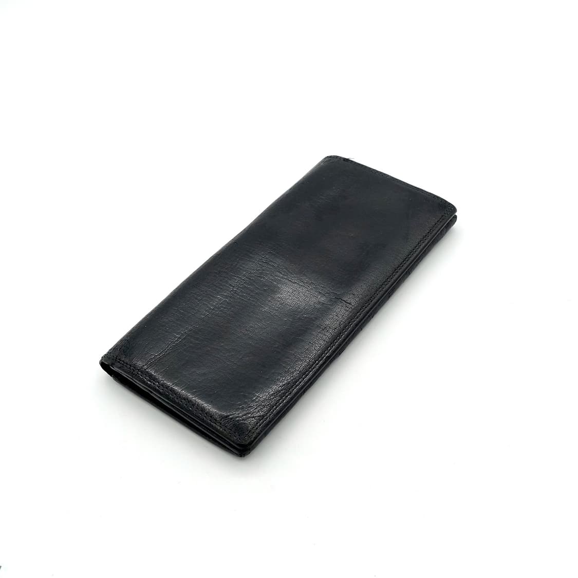 LEATHER 빈티지 블랙 레더 가죽 장지갑 상품이미지1