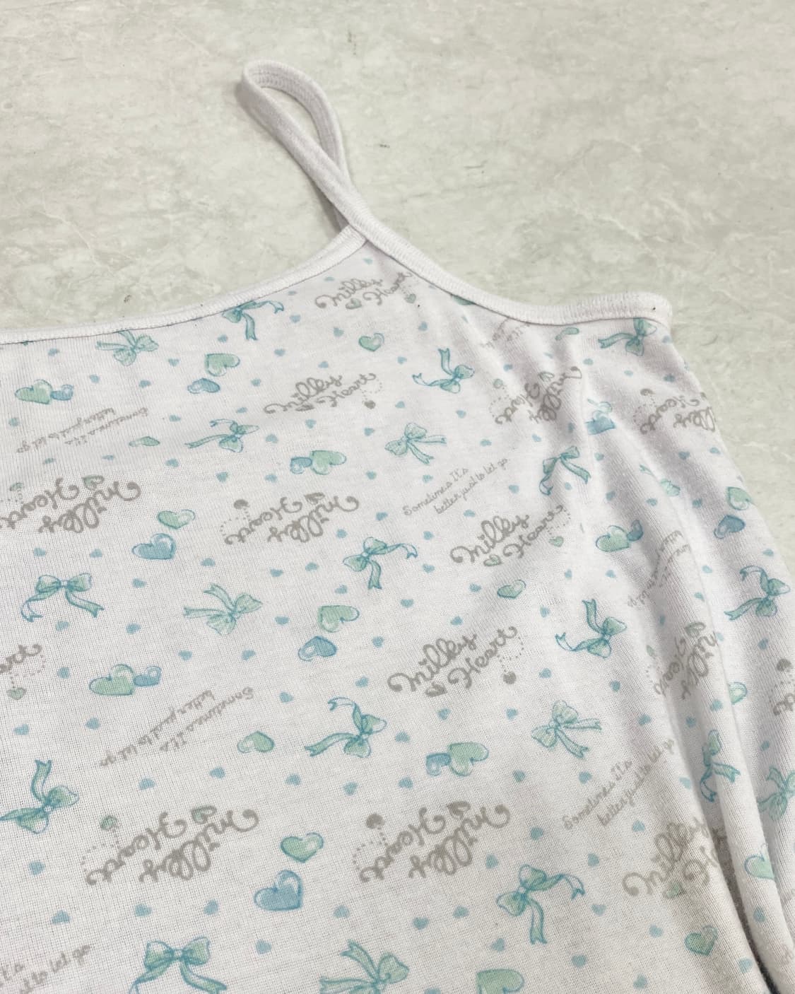 Millefleurs blue Ribbon Sleeveless  상품이미지4