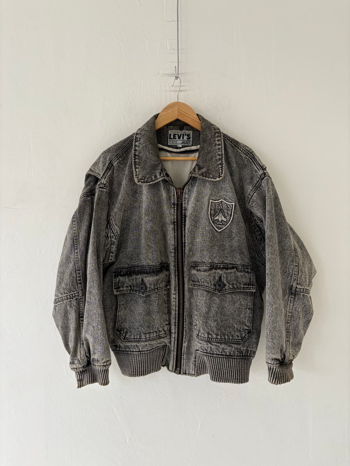 80's Vintage Levis Denim Jacket.  상품이미지1