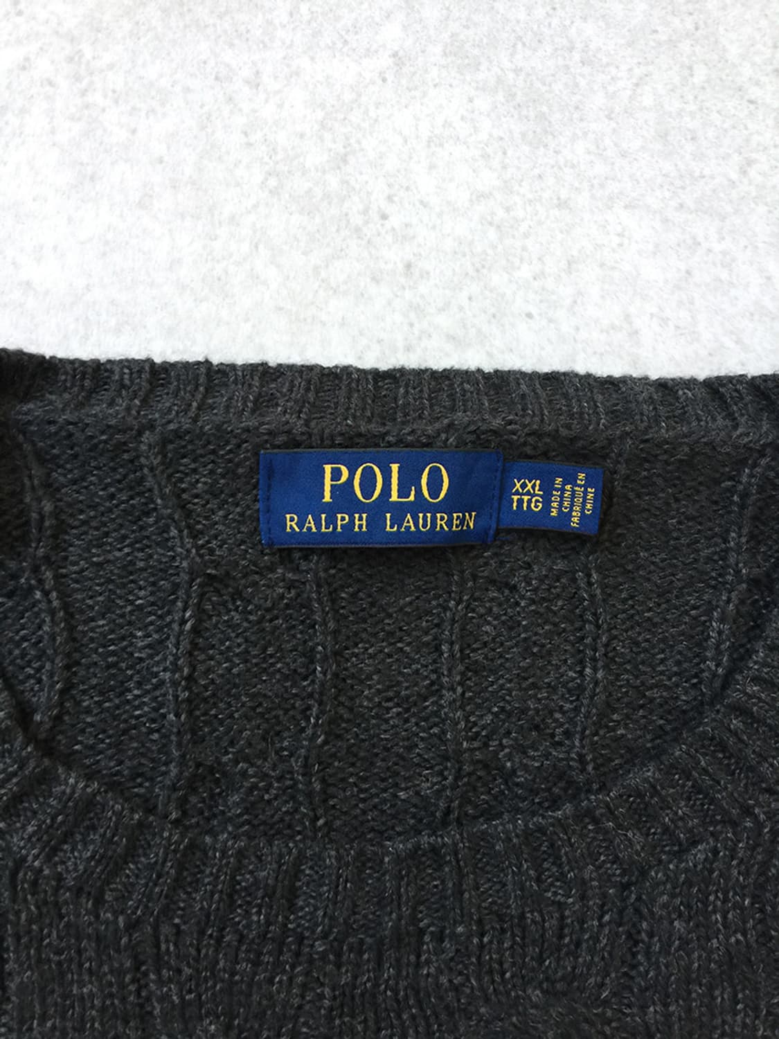 (MAN) 폴로랄프로렌 니트스웨터 XXL 상품이미지3