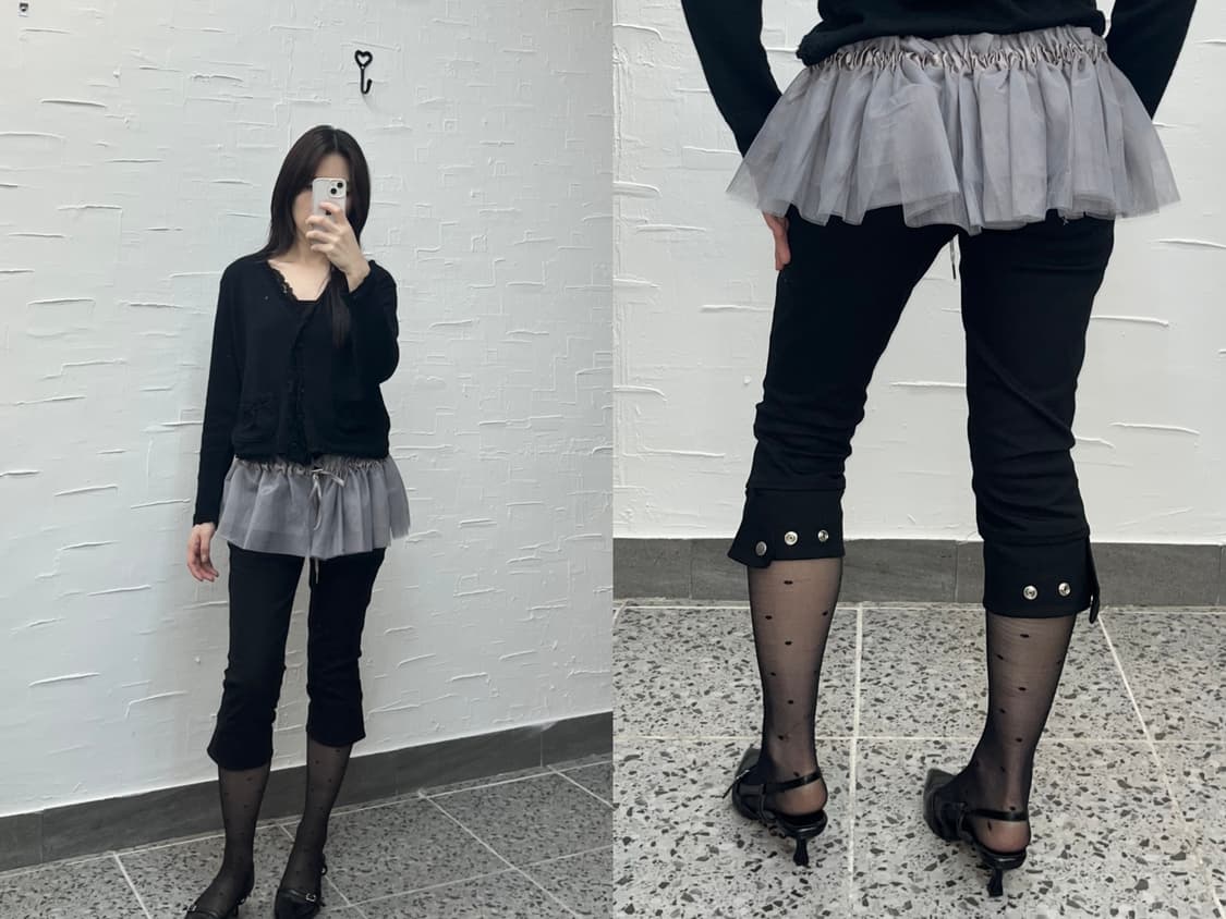 light purple layerd skirt 상품이미지2