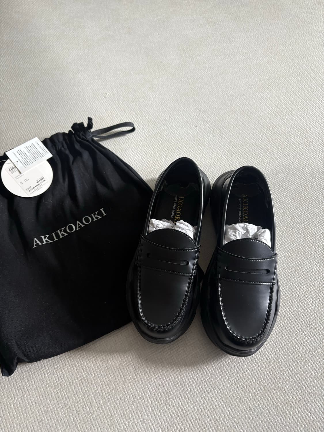 아키코아오키 로퍼 37사이즈 (제니 애착로퍼) 상품이미지1