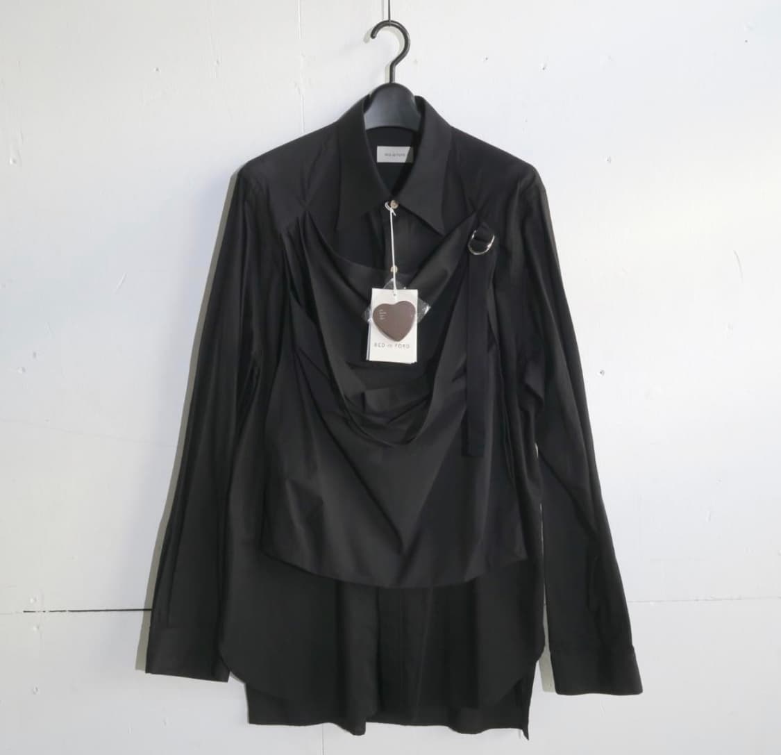 BED J.W. FORD Drape Pocket Shirt  상품이미지3