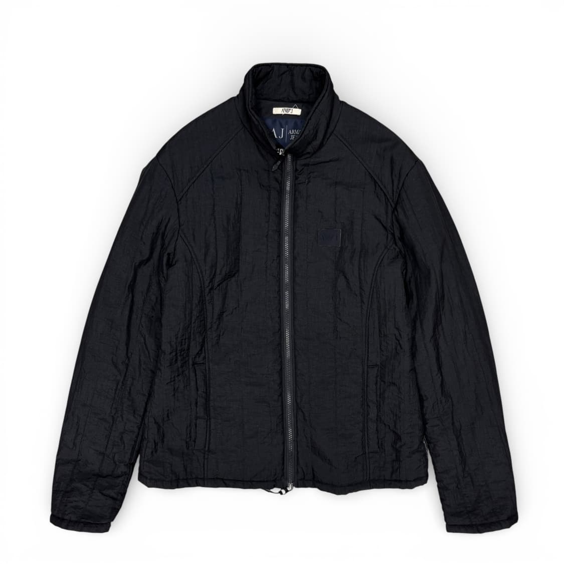 00's 아르마니 진스 퀼티드 나일론 자켓 상품이미지1
