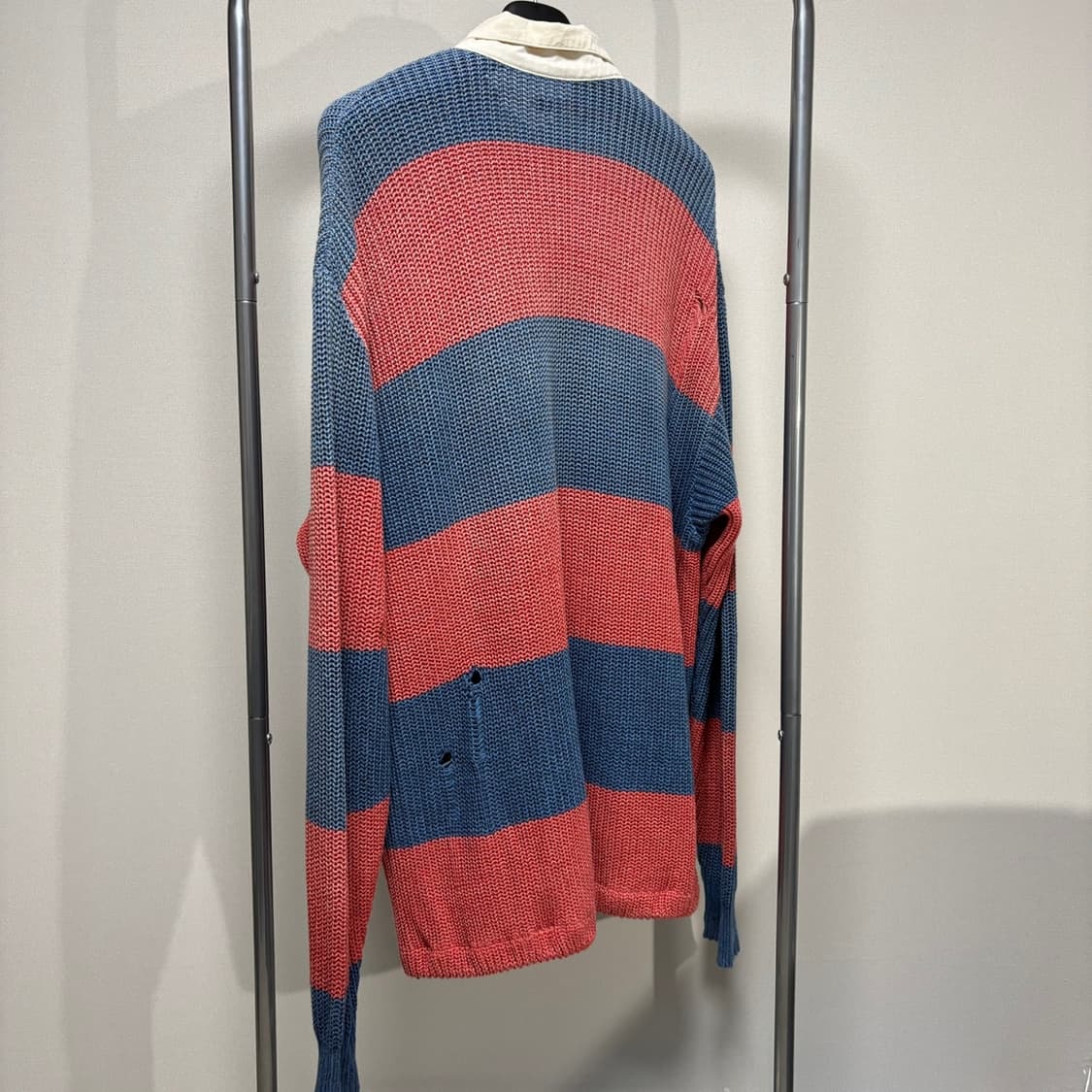 3) kapital 캐피탈 코튼 니트 럭비 셔츠 상품이미지4