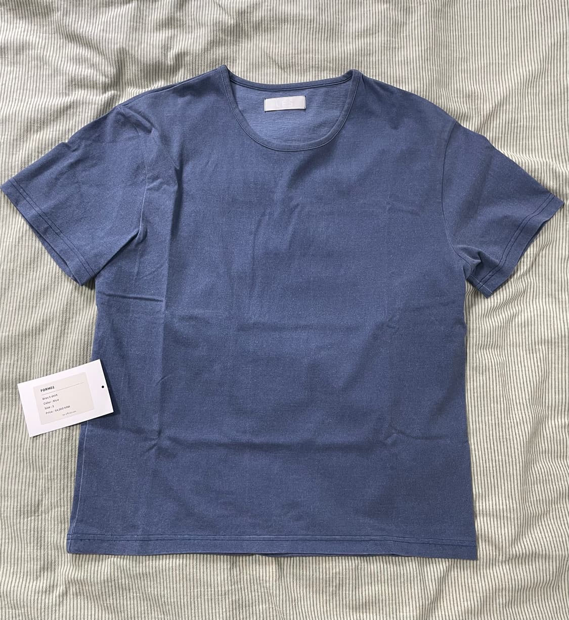 Les Brev T-shirt 반팔 블루 2 상품이미지4