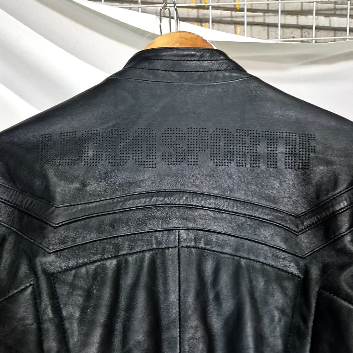 르꼬끄 푸조 레이싱 가죽 자켓 상품이미지4