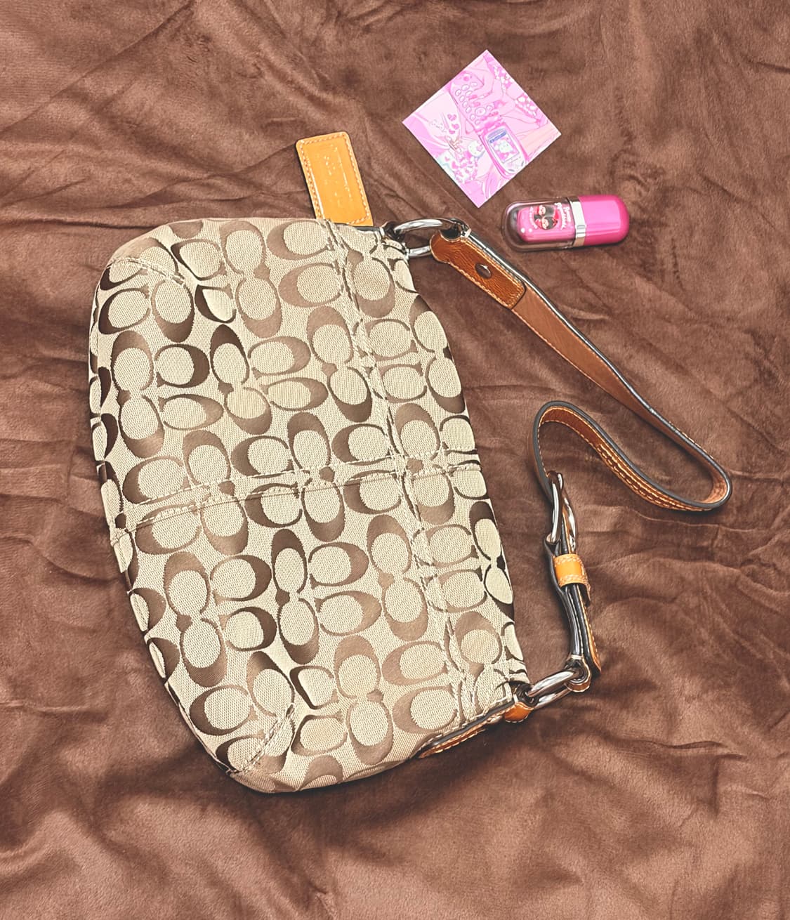 💛인기템) Coach 코치 시그니처 숄더백 허니옐로우 상품이미지2