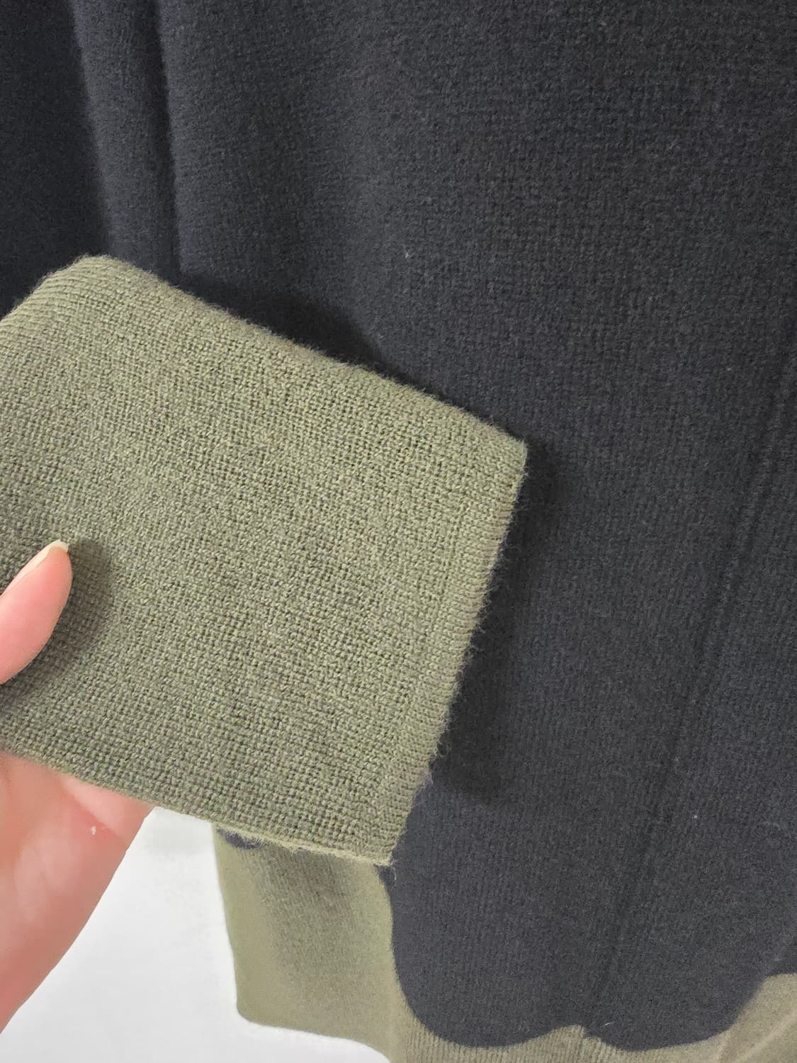 한섬 타임 도톰 모100% 활용도 높은 니트 집업 상품이미지6