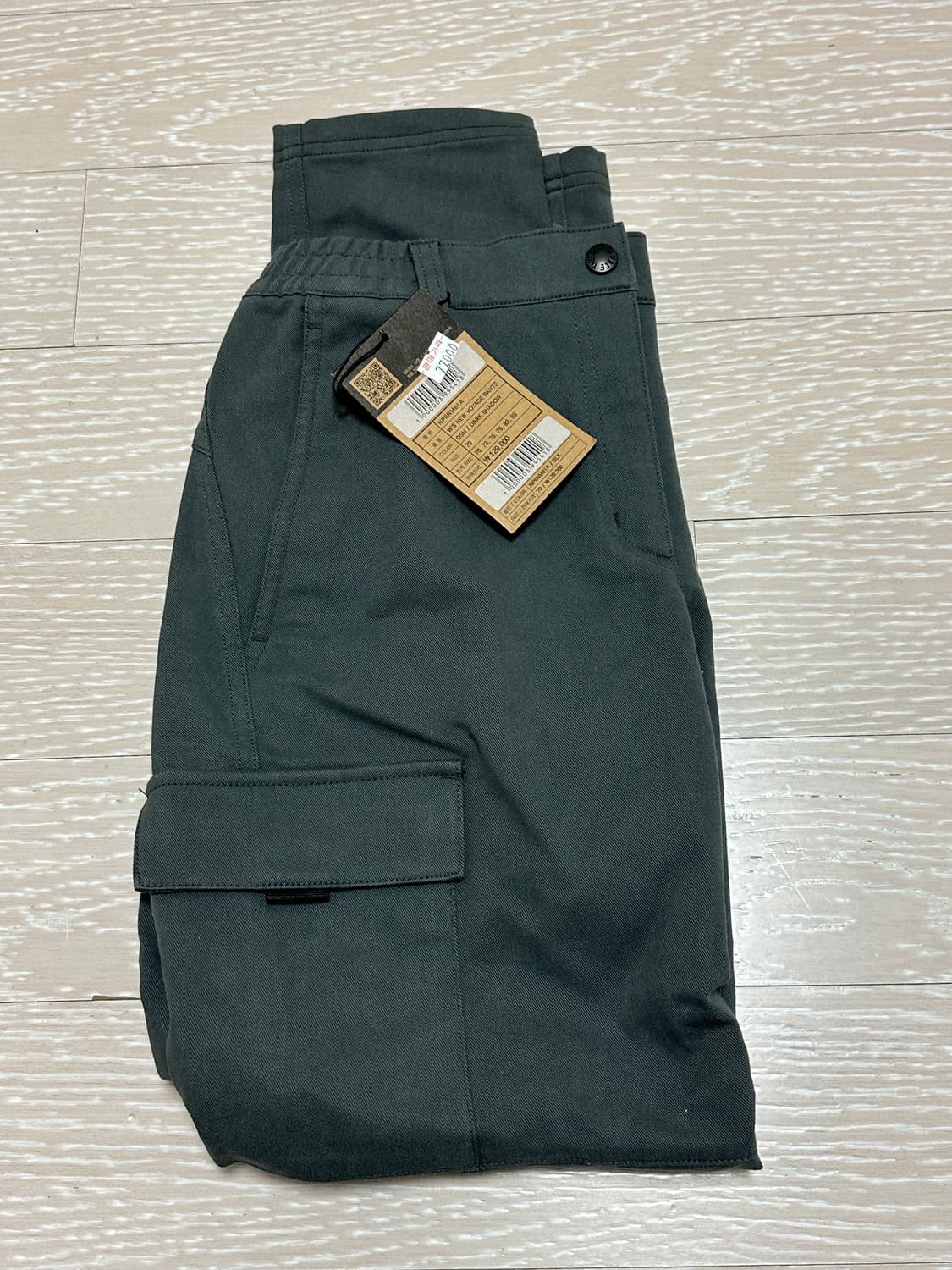 린넨 소재 긴팔 셔츠 NH8LN07A 새상품이고 노스페이스 쇼핑백에 넣어 상품이미지2