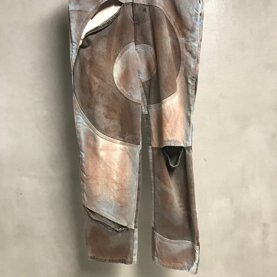 바라간 스파이럴 컷아웃 데님 팬츠 32 상품이미지3