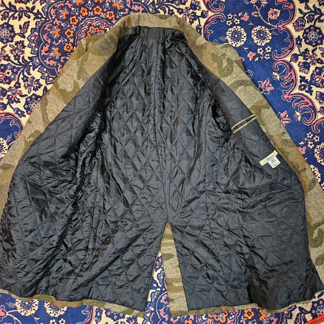 히프노스(Hypnose) 카모플라쥬 누빔 더블 코트 52size 상품이미지4