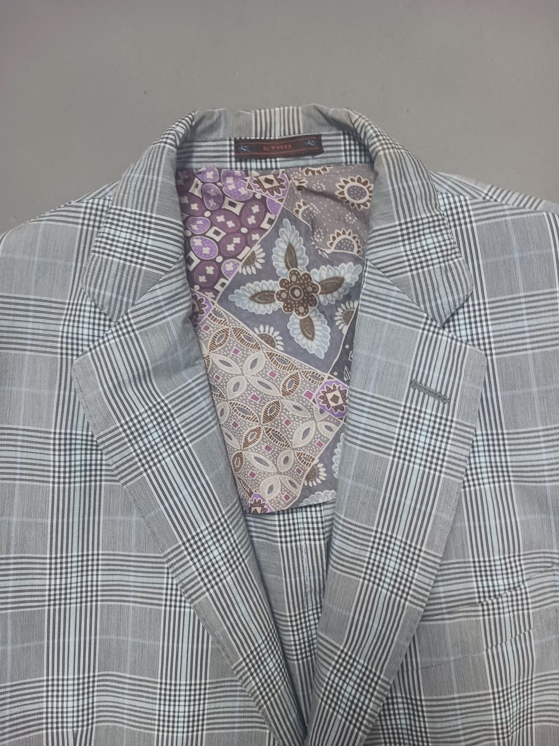 [50] 에트로 밀라노 체크 블레이저 캐쥬얼 자켓 ETRO 상품이미지2