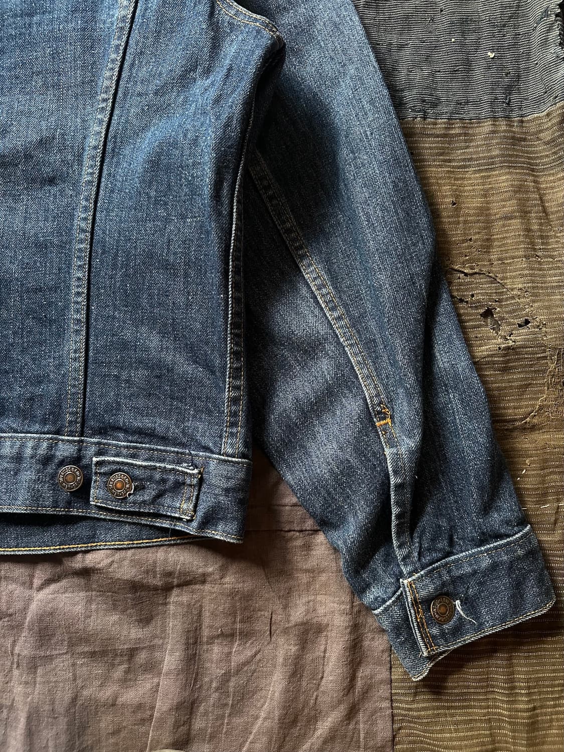 70s USA 빈티지 리바이스 70505 3세대 데님 트러커 자켓 상품이미지6