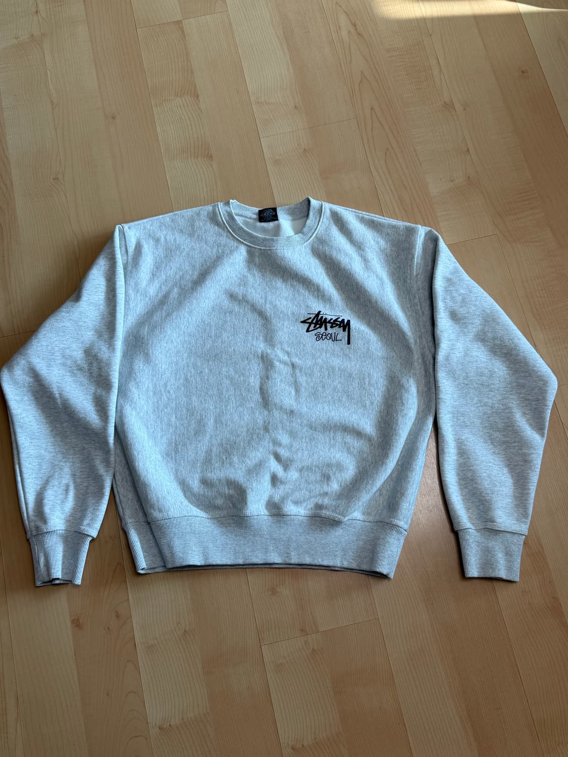  스투시 스탁 서울 크루넥 애쉬 해더 2023 상품이미지1