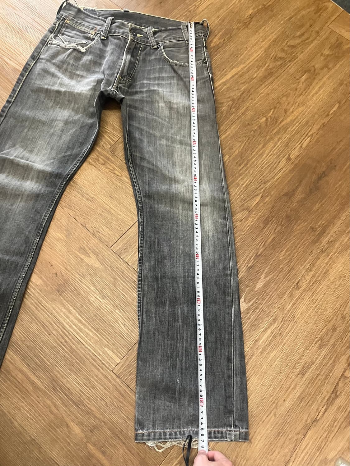 N270 리바이스 523 데님팬츠 그레이 상품이미지9