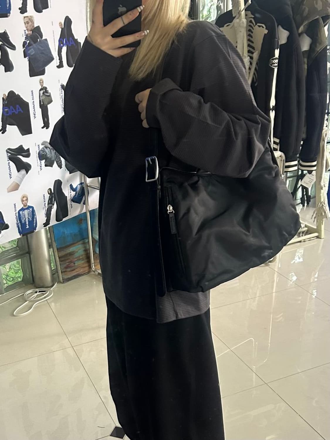 2WAY NYLON BAG 양방향 나일론 가방 상품이미지2