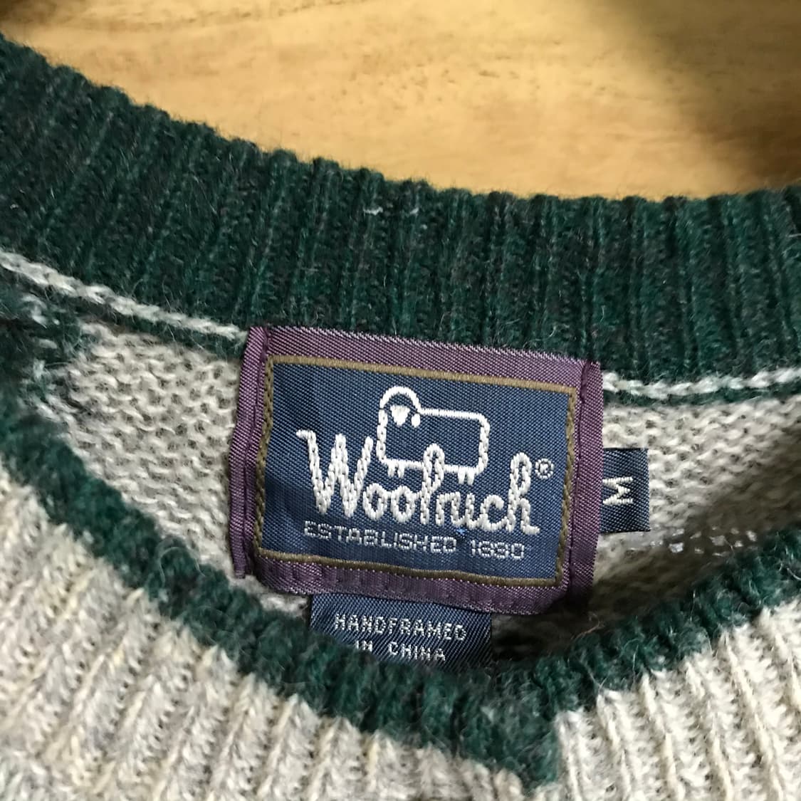 울리치 90s 울 가디건 상품이미지3