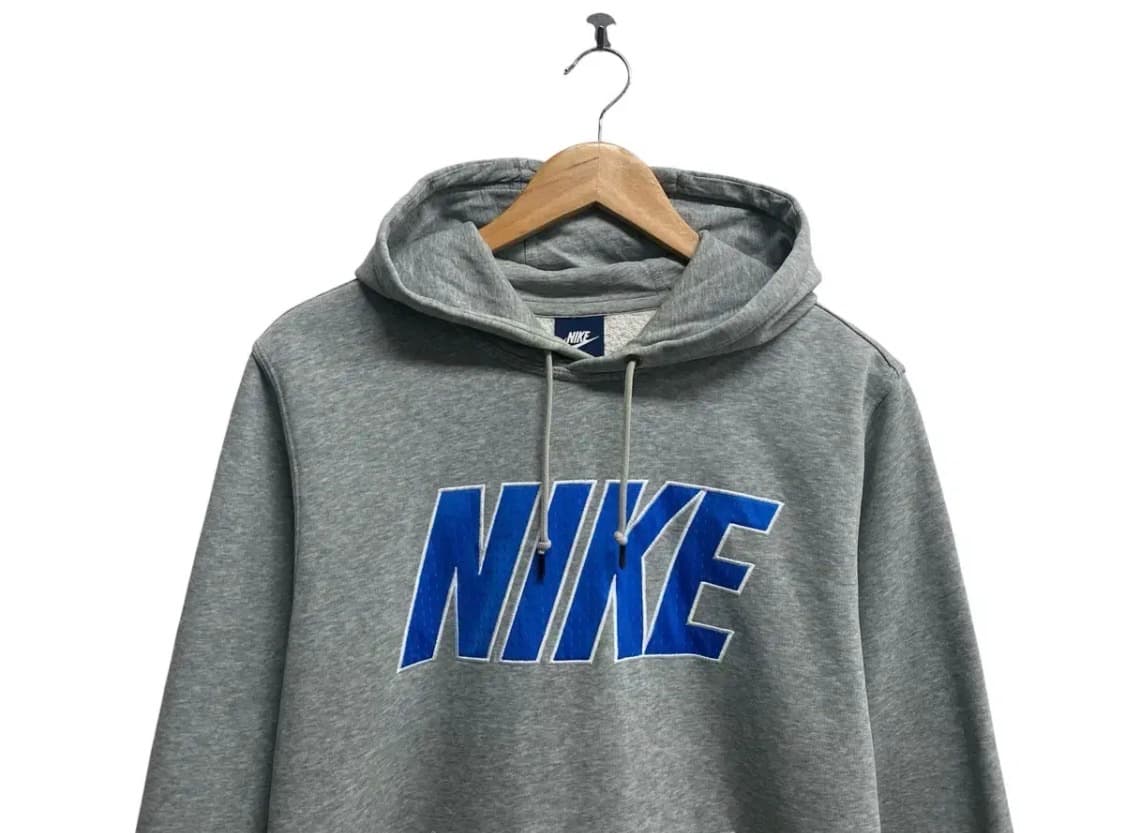 나이키 블루 빅로고 후디 M 상품이미지2