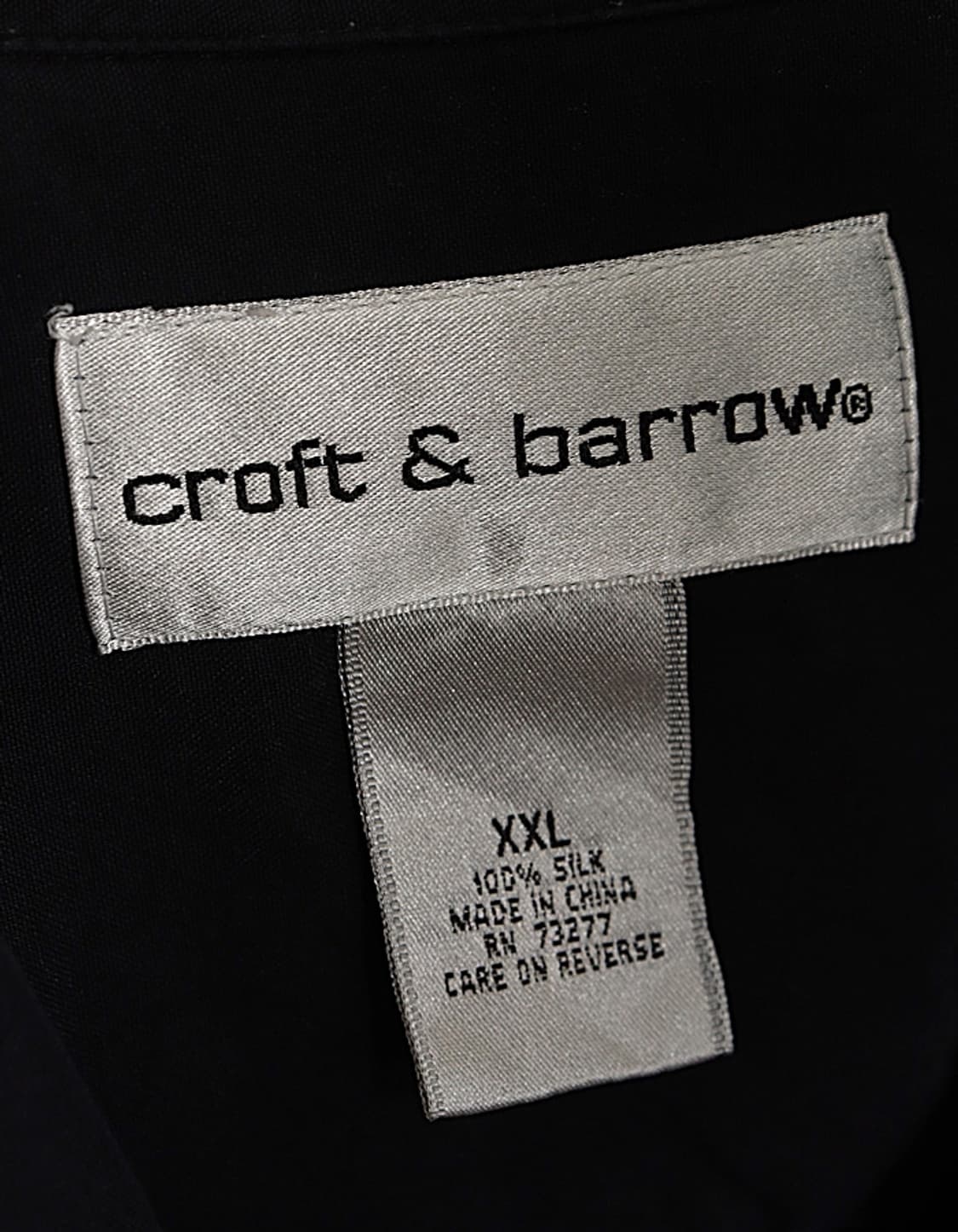 90's croft&barrow Silk Shirts 상품이미지7