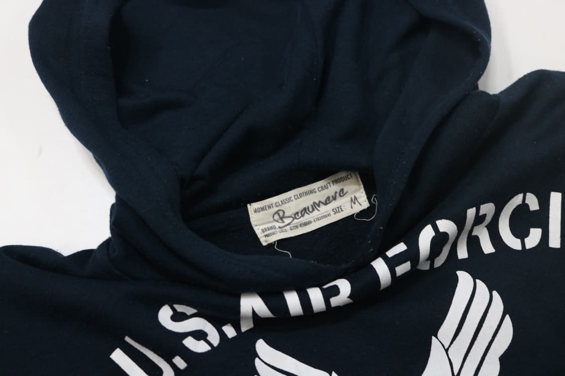 뷰모어 빈티지 미공군 U.S. AIR FORCE 후드티셔츠 M 상품이미지4