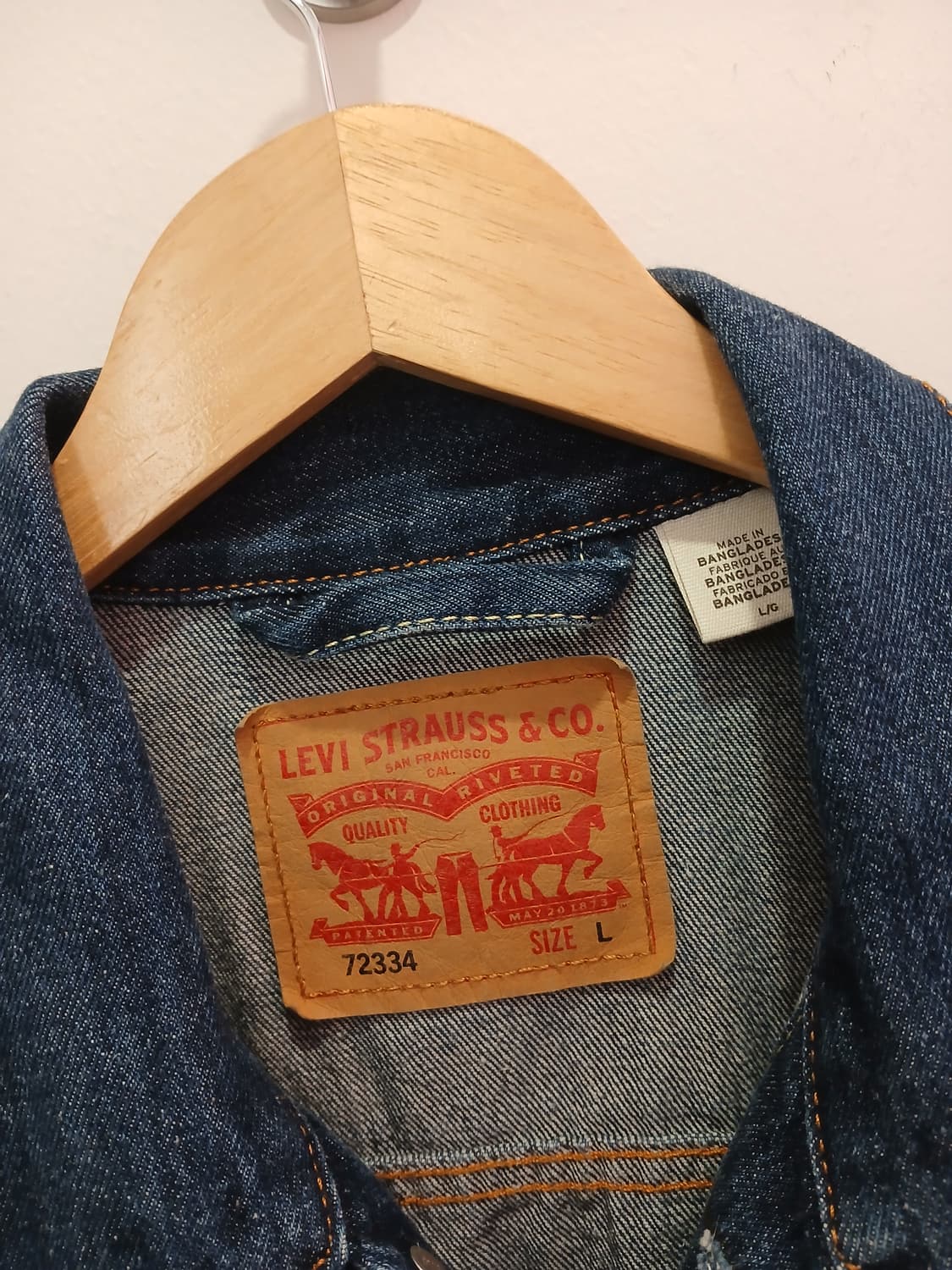 리바이스 데님 자켓 L 상품이미지3