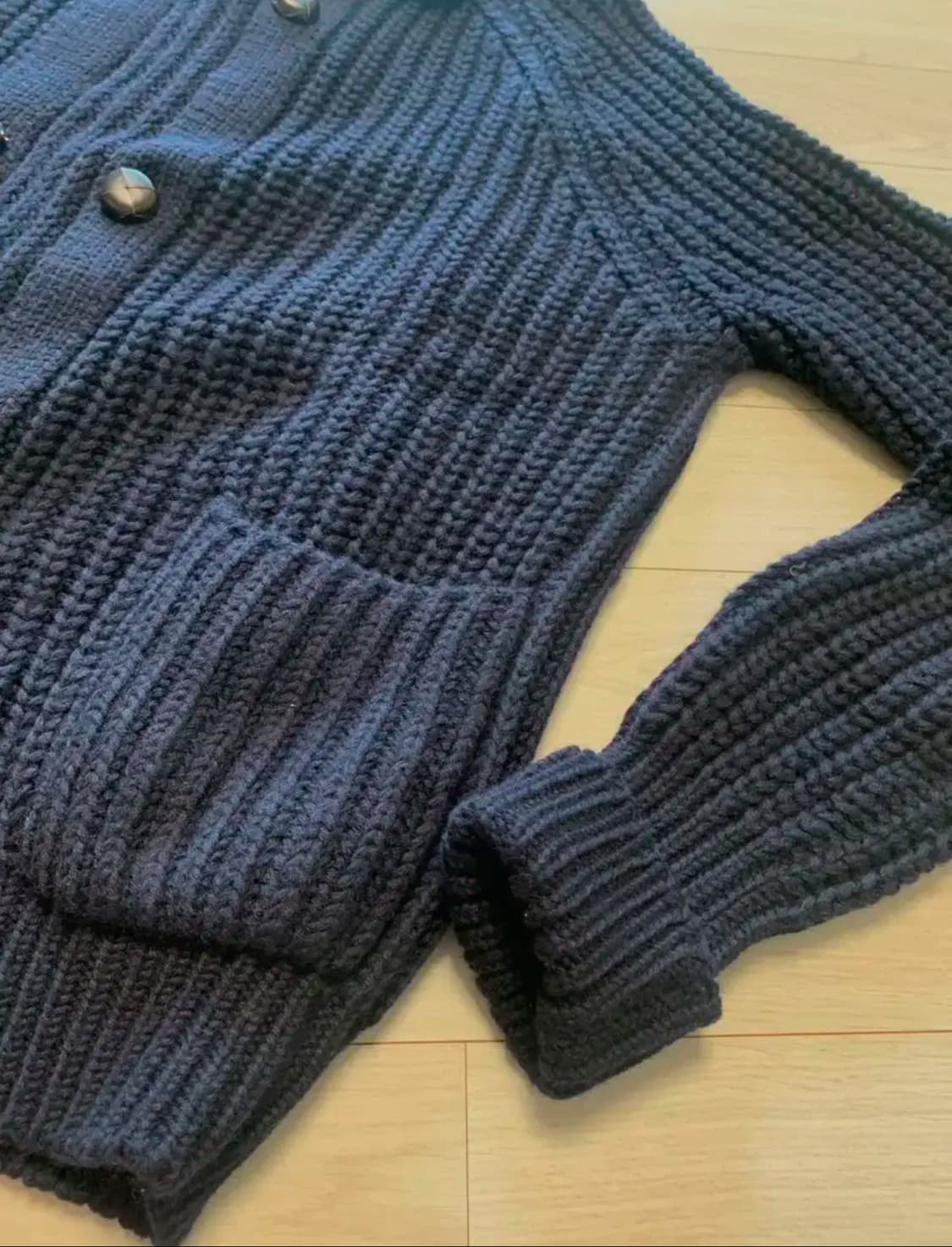 로베르타 콜리나 울 더블 가디건 52 (105-110) 상품이미지6