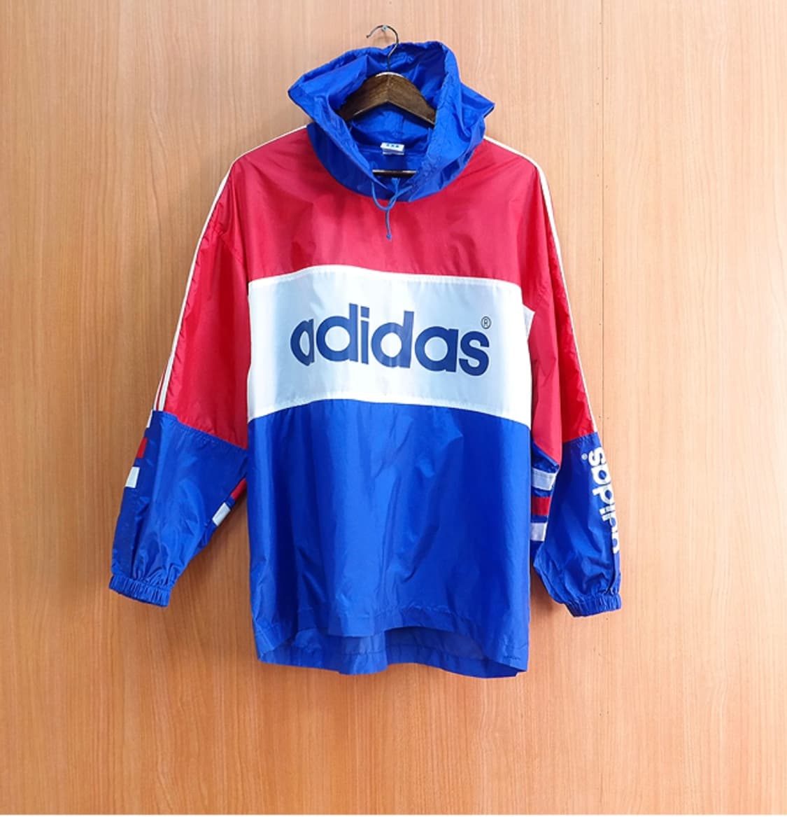 일본판 90s adida아디다스 빈티지 후드 바람마기  상품이미지2