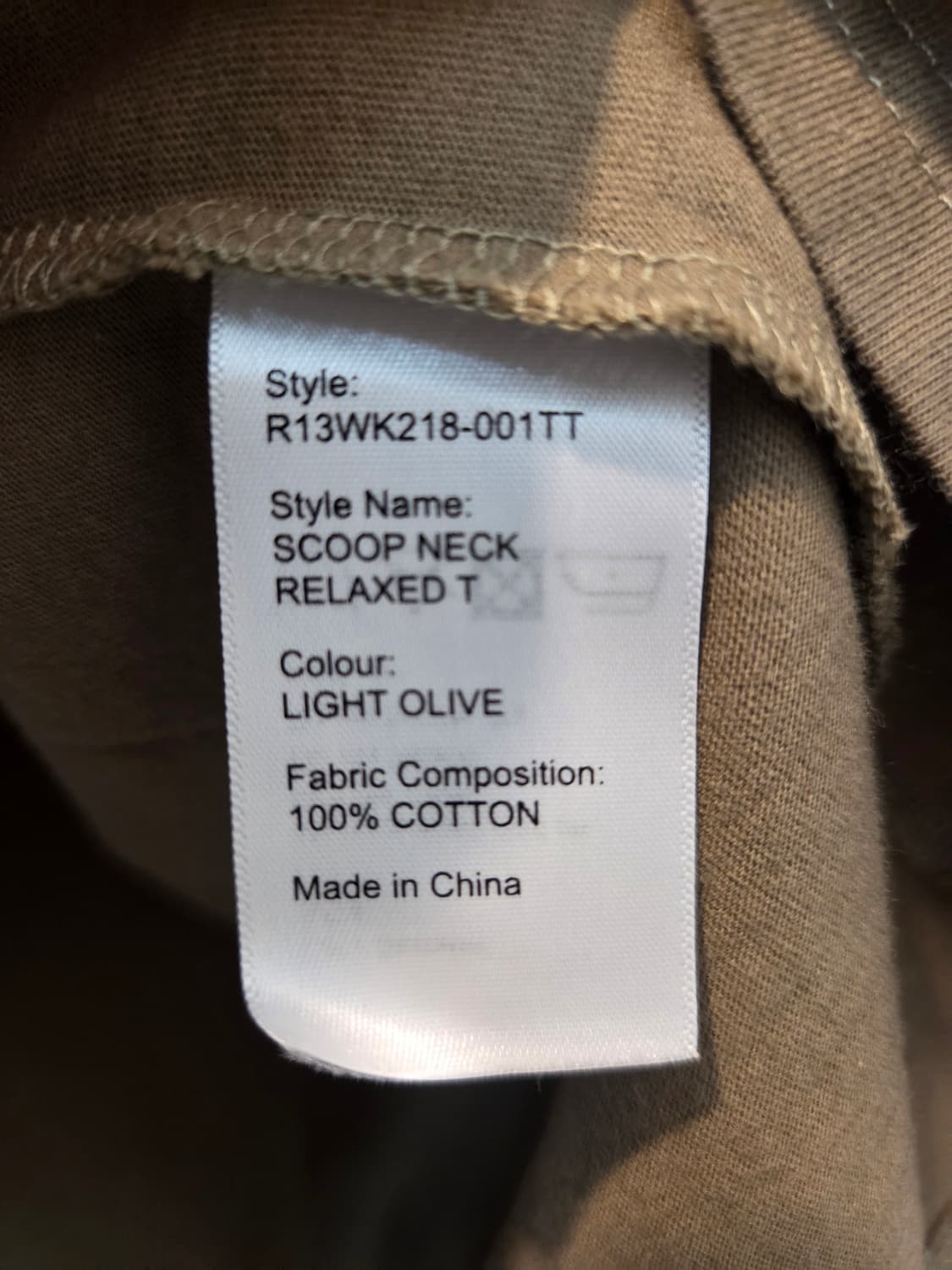 R13 티셔츠 상품이미지4