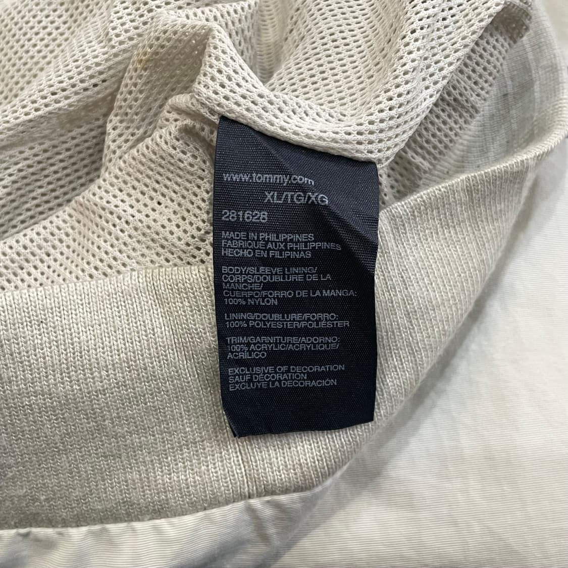 (XL) Tommy 타미힐피거 바람막이 자켓 상품이미지10