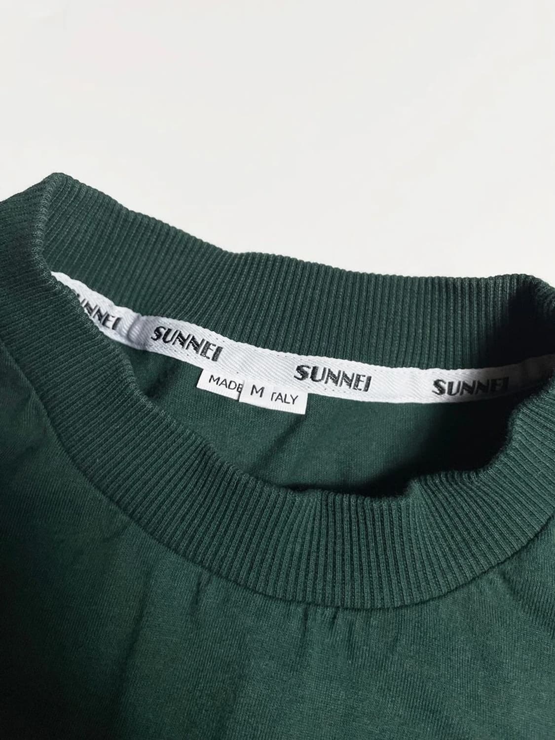 써네이 SUNNEI 클래식 로고 프린트 반팔 티셔츠 R1076 상품이미지7