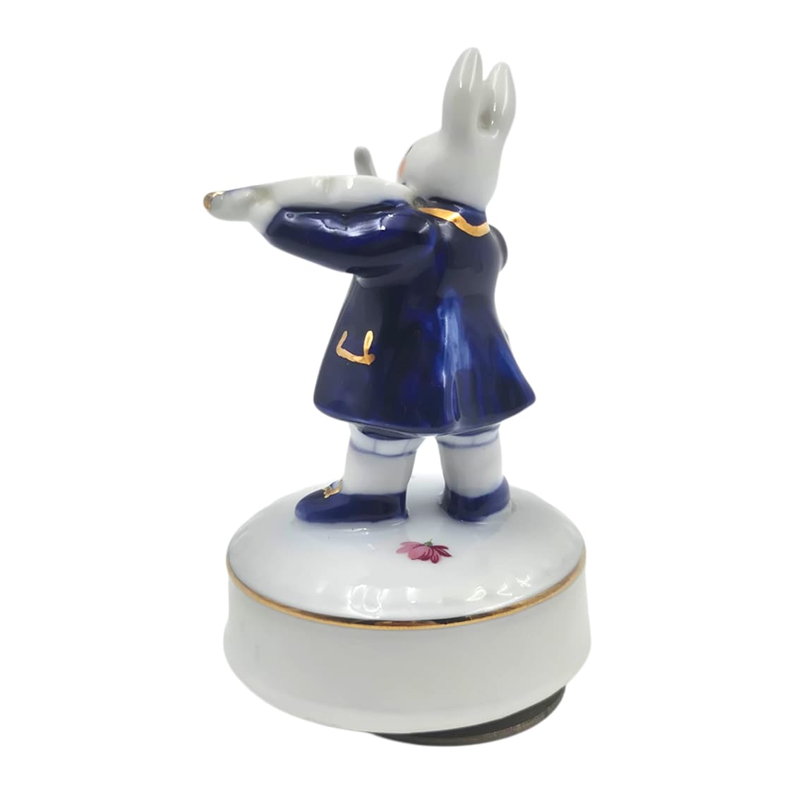 90s 세키구치 바이올린 토끼 도자기 오르골 상품이미지3
