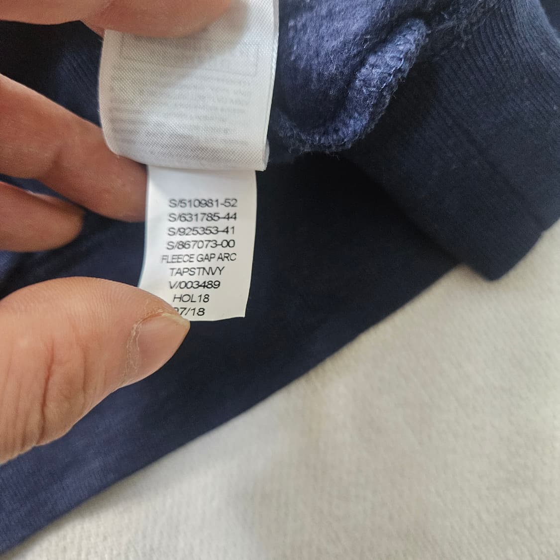 L GAP 빅 로고 후드티 0310Y 상품이미지5