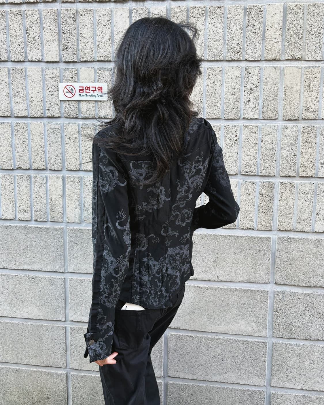 오즈온 오리엔탈 패턴 셔츠 상품이미지6