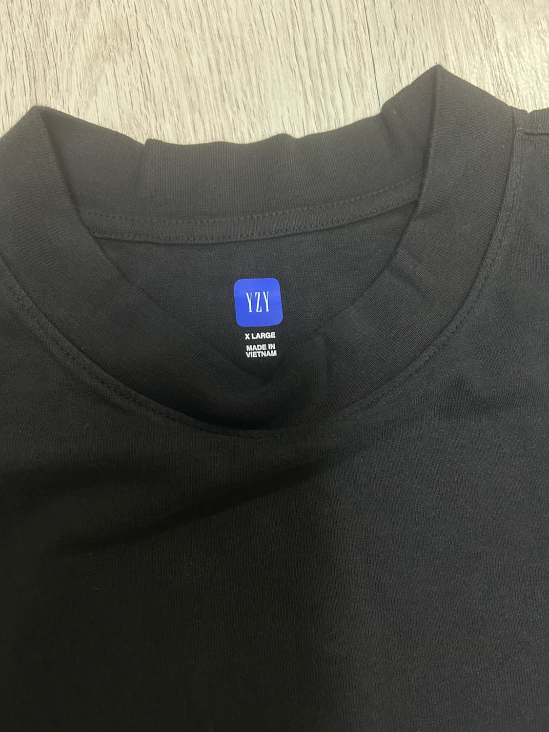 [XL] YZY GAP 롱슬리브 검정 상품이미지2