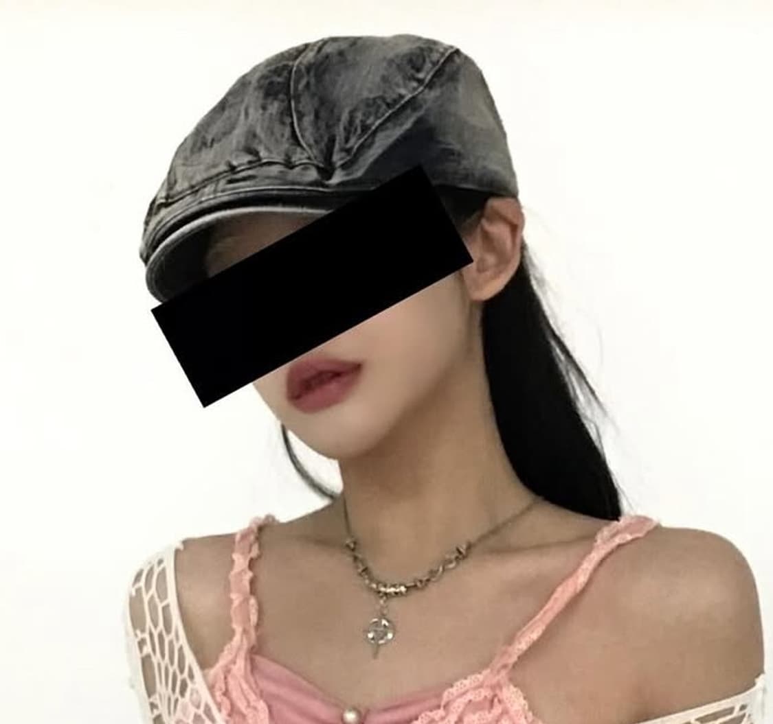 빈티지 데님 캡 모자 상품이미지5