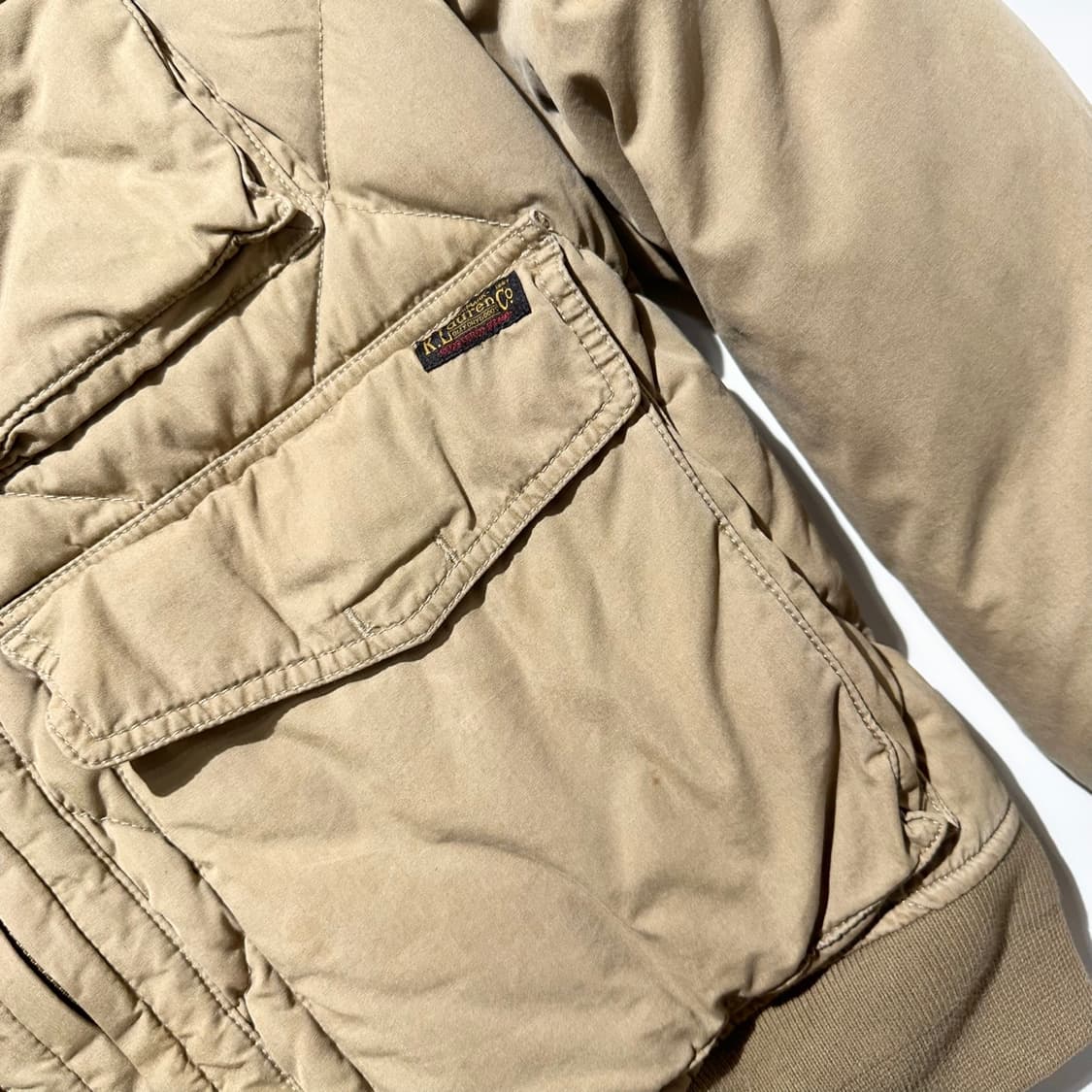 폴로 랄프로렌 덕다운 푸퍼 퀼팅 봄버 패딩 상품이미지6