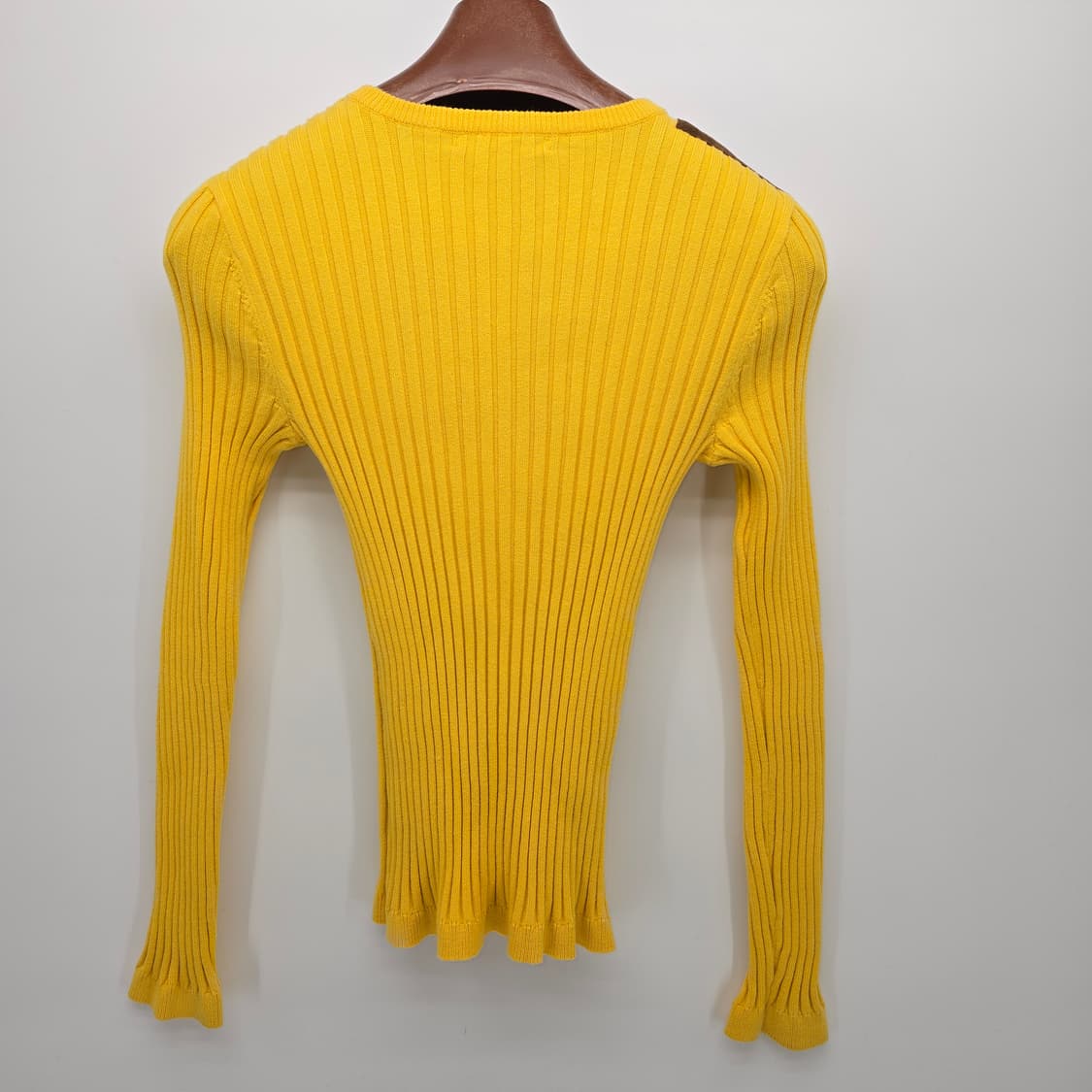 로렌 랄프로렌 골지 니트 옐로우 상품이미지7