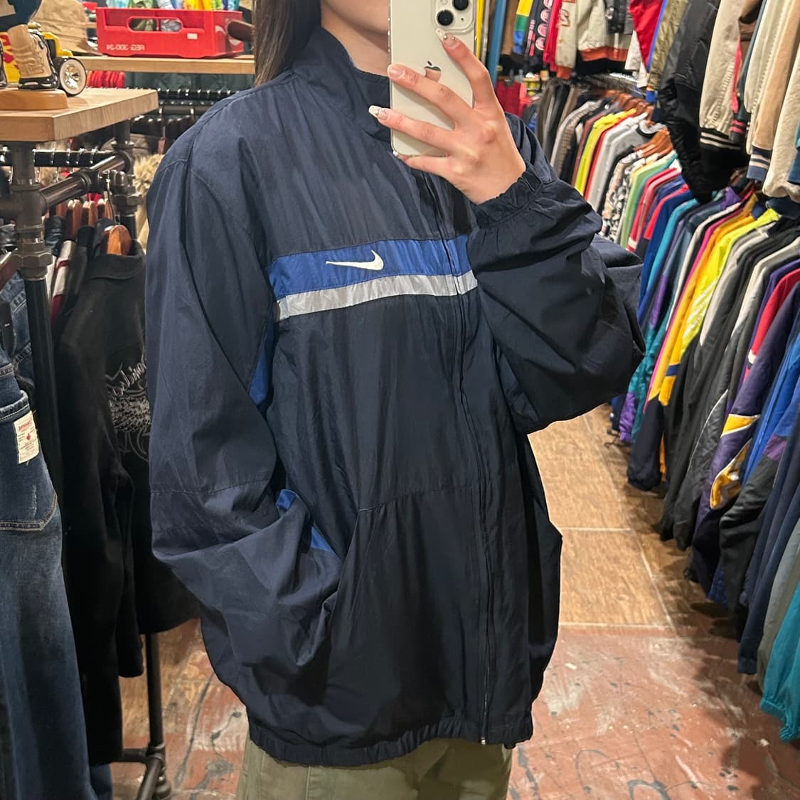 [HI] 나이키 바람막이 네이비 상품이미지3