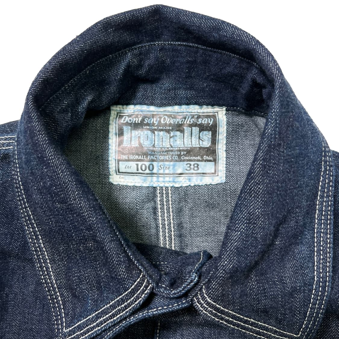  프리휠러스 아이언올 팩토리 LOT 100 데님 자켓 (38) 상품이미지7