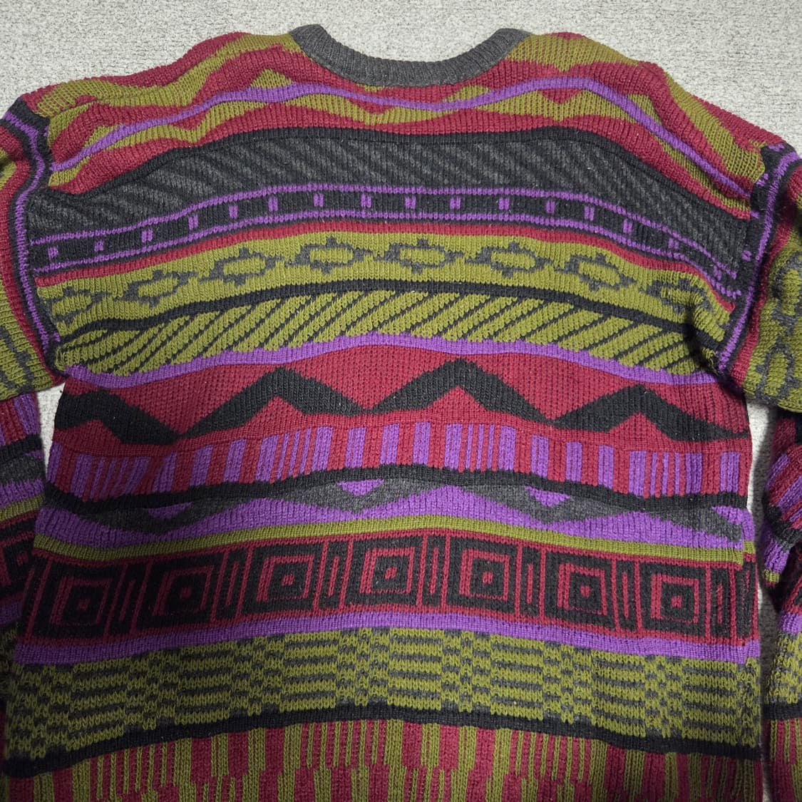 90's Made in USA Magnetic Force 니트 L-XL 상품이미지7