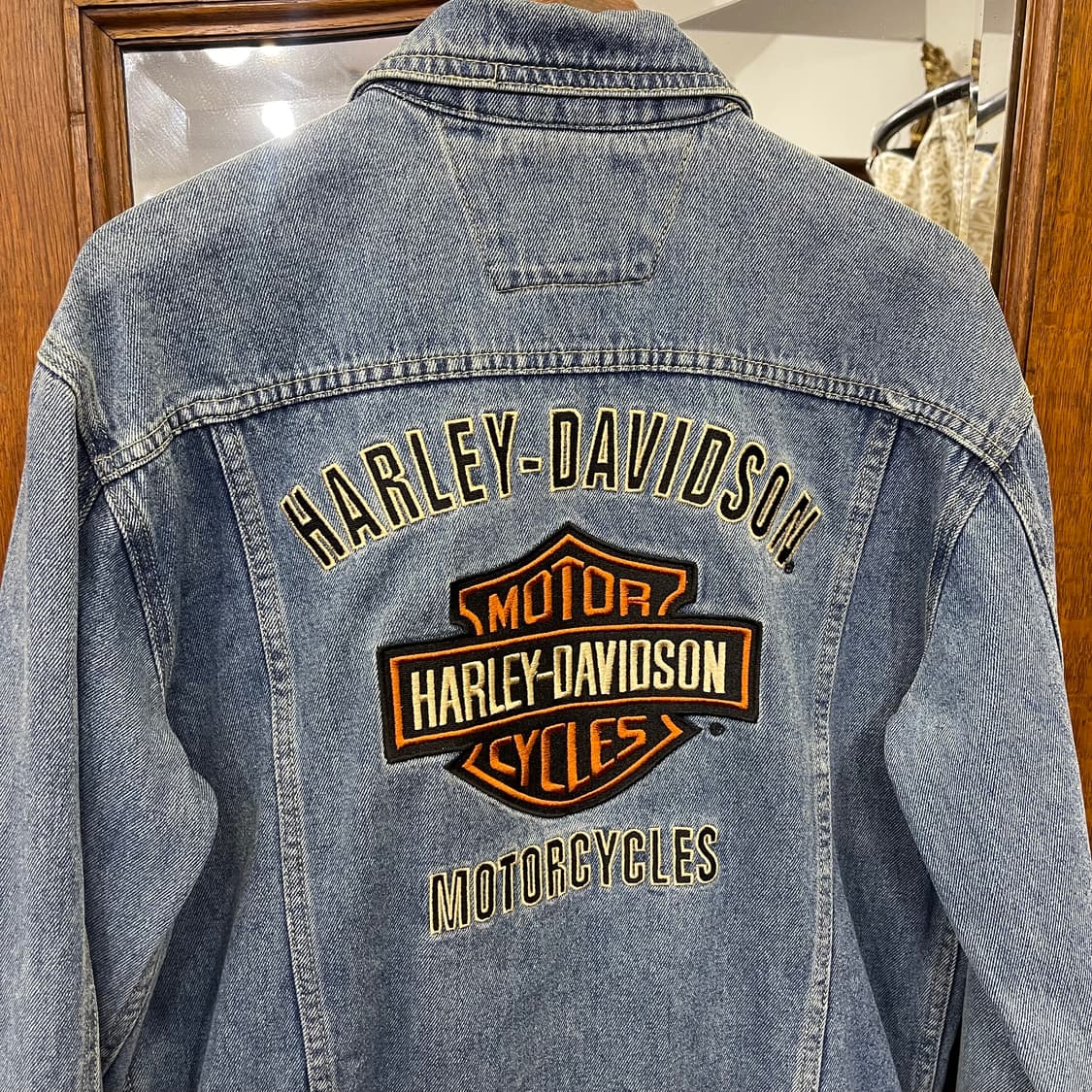 Harley davidson denim trucker 상품이미지9
