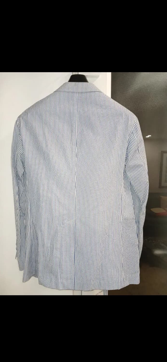 CAMOSHITA COTTON SILK SEERSUCKER SUIT 상품이미지3