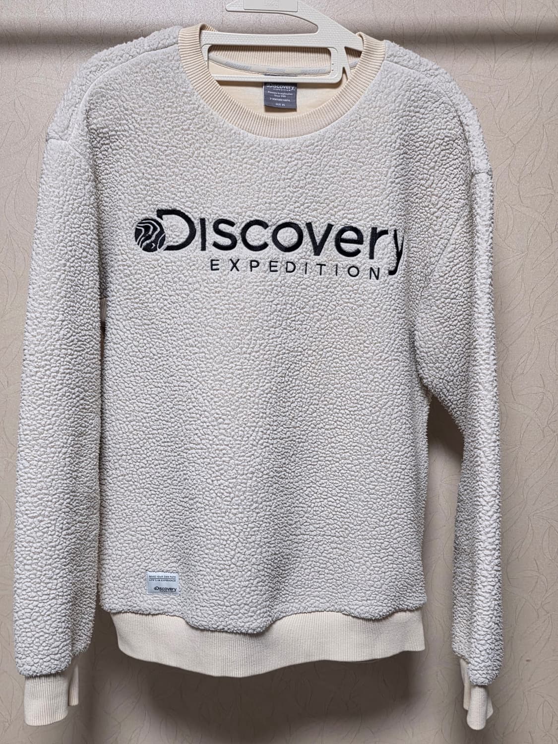 디스커버리 맨투맨 뽀글이 95 상품이미지1