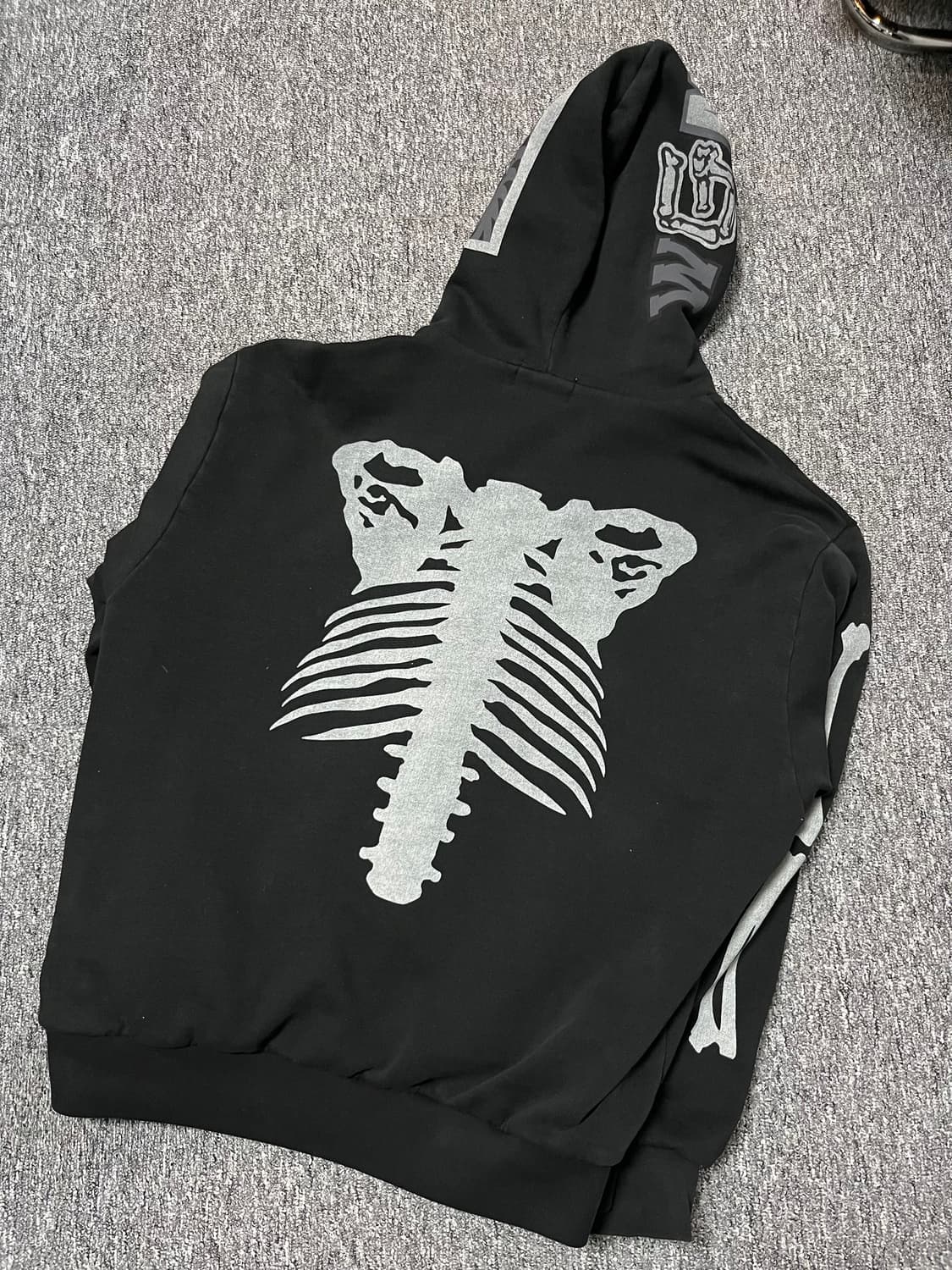 베이프 스켈레톤 샤크 후드집업 상품이미지5