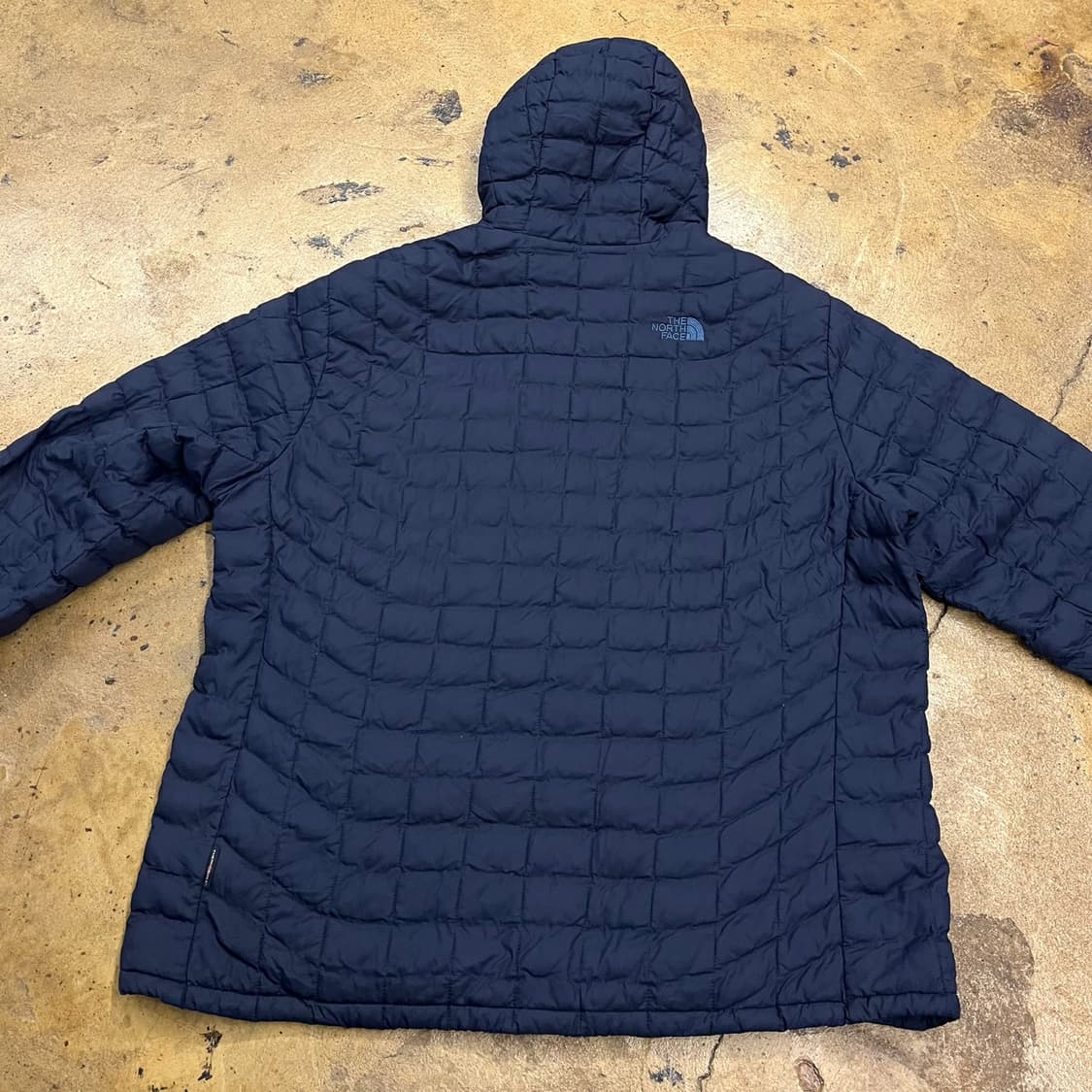 [정품/XXL] 노스페이스 후드 퀼팅 패딩 네이비 b16 상품이미지4