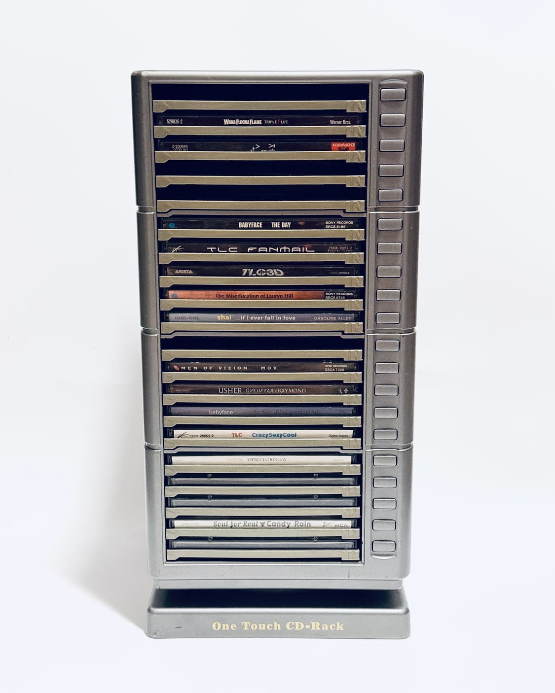 Vintage | 회전형 CD 수납 랙 | CD 보관 랙 상품이미지1