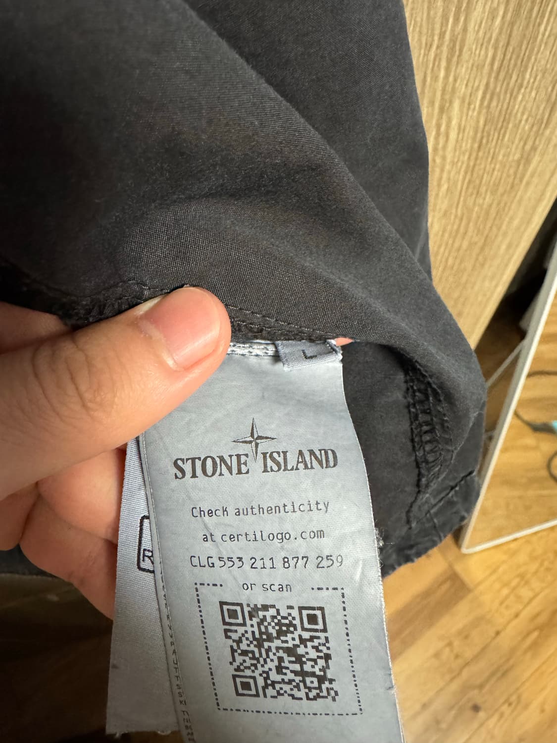 스톤아일랜드 올드이펙트 오버셔츠 상품이미지3